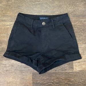 Womens Aeropostale Black Shorts. Size 2.